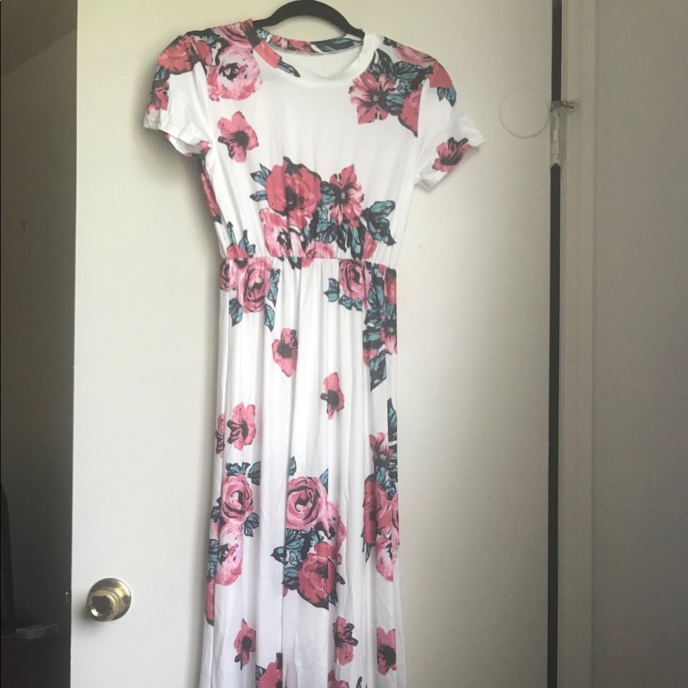 Floral maxi dress
